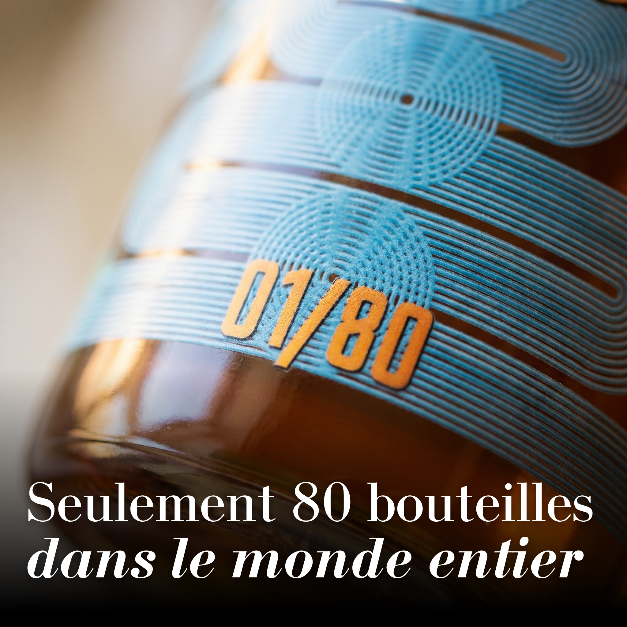 Bleu Soleil X Manikou - Rhum vieilli en mer - Edition Limitée (80 flacons)