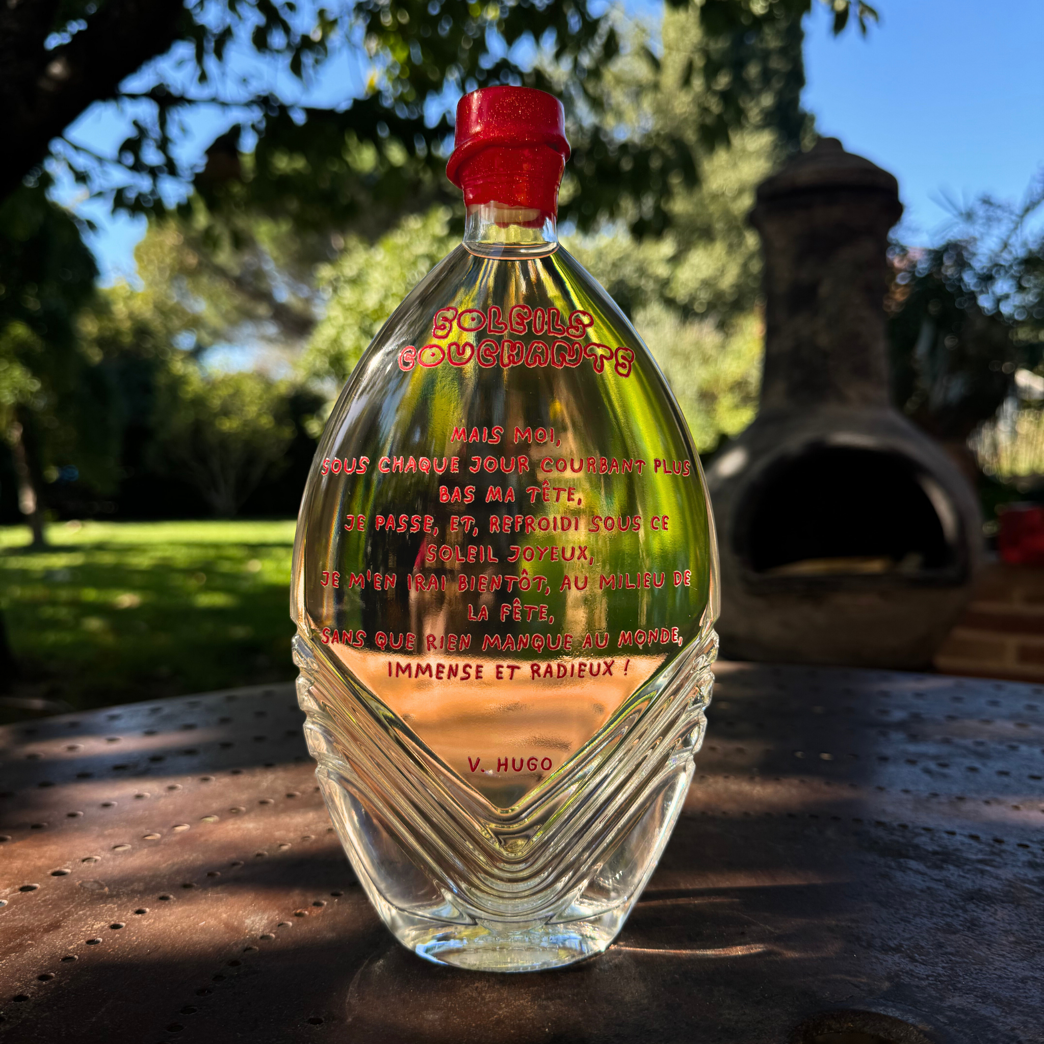 SOLEILS COUCHANTS - Eau-de-vie de Mirabelle (2020) - Damejeanne Unique 66 Bouteilles