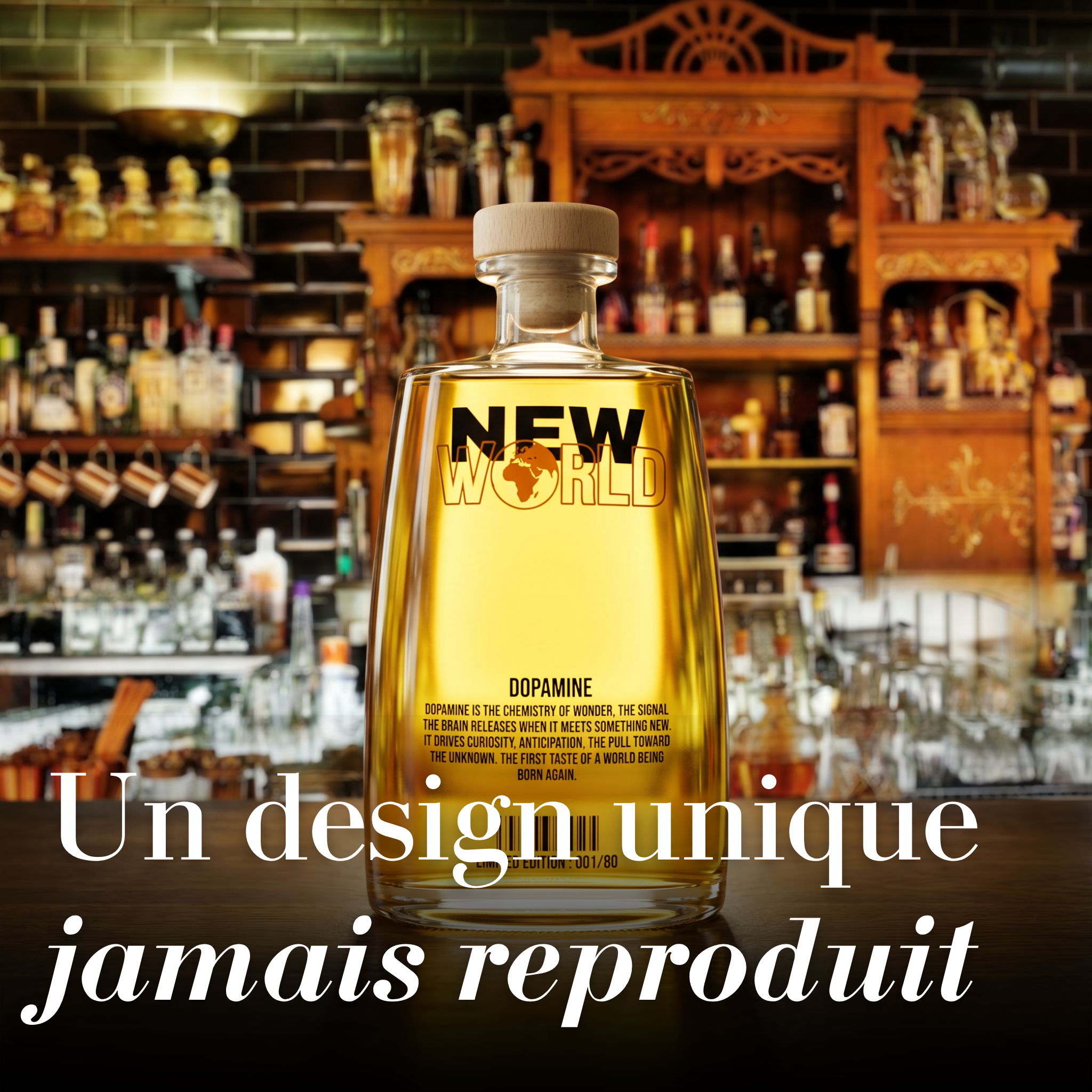 New World X St Martin - Millésime 2001 - Edition Limitée (80 flacons)