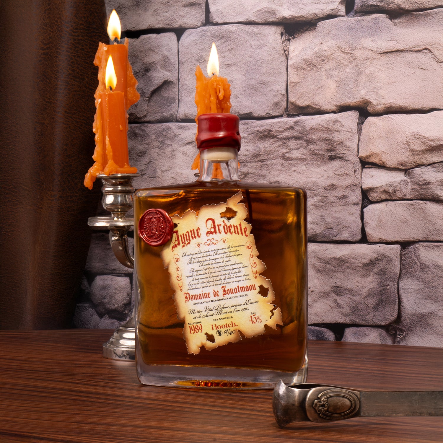 #11 "AYGUE ARDENTE" X Jouatmaou - 1989/2024 - Édition Rare: 40 FLACONS