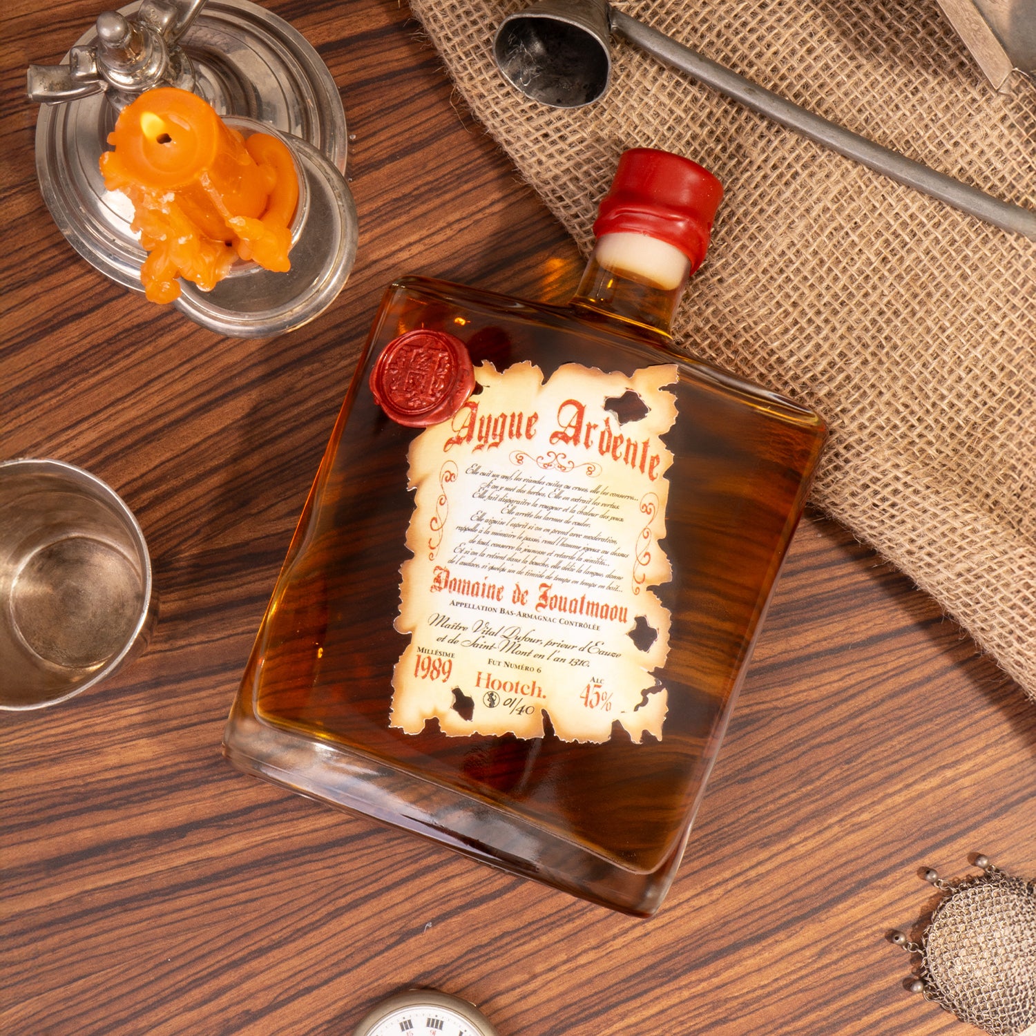 #11 "AYGUE ARDENTE" X Jouatmaou - 1989/2024 - Édition Rare: 40 FLACONS