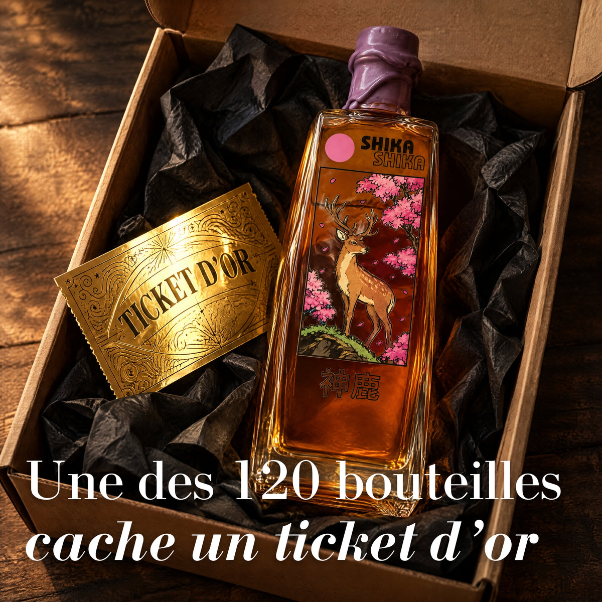 ShikaShika X Chateau de la Pèze - Single Cask Pineau - Edition Limitée 120 Flacons.
