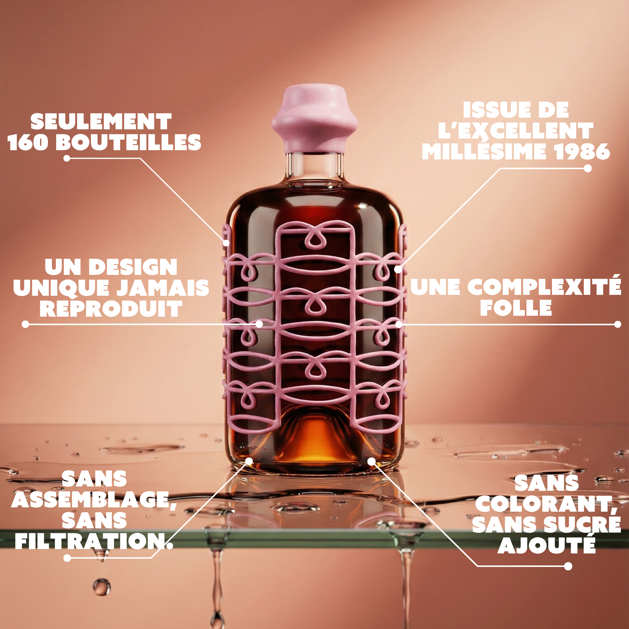 HOOTCH X BOURGOIN - MILLÉSIME 1986 - C0GNAC FIN BOIS