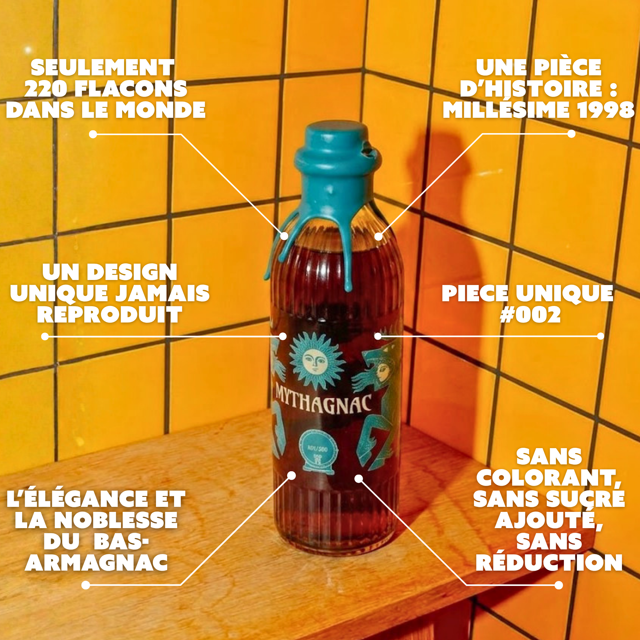 Mythagnac - Millésime Exceptionnel 1998 - Edition Ultra Limitée 220 Flacons
