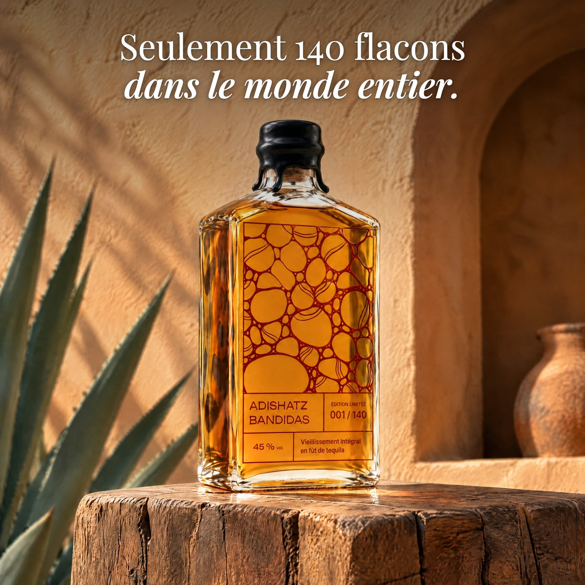 Flacon Adishatz Bandidas : seulement 140 flacons dans le monde entier