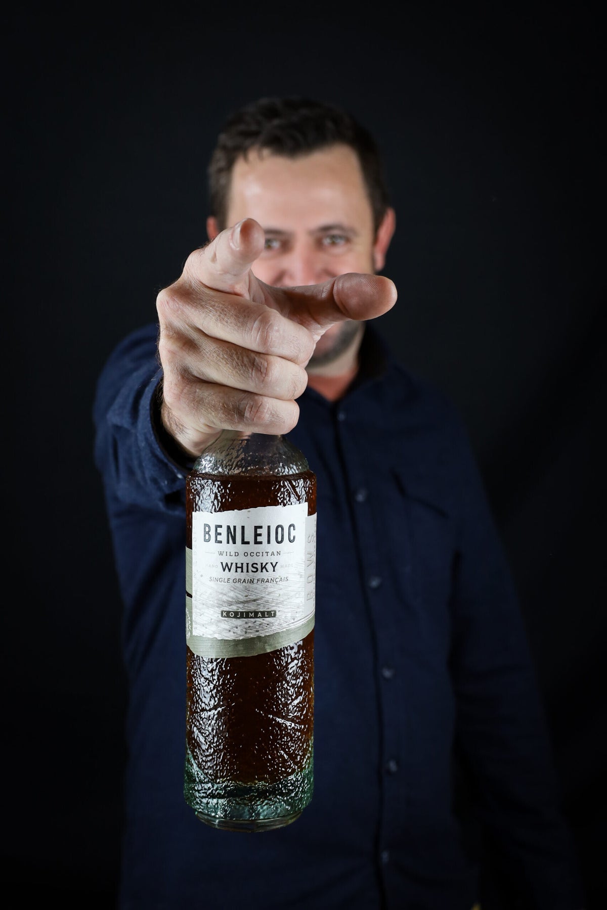 Benoît Garcia, fondateur de la distillerie Bows